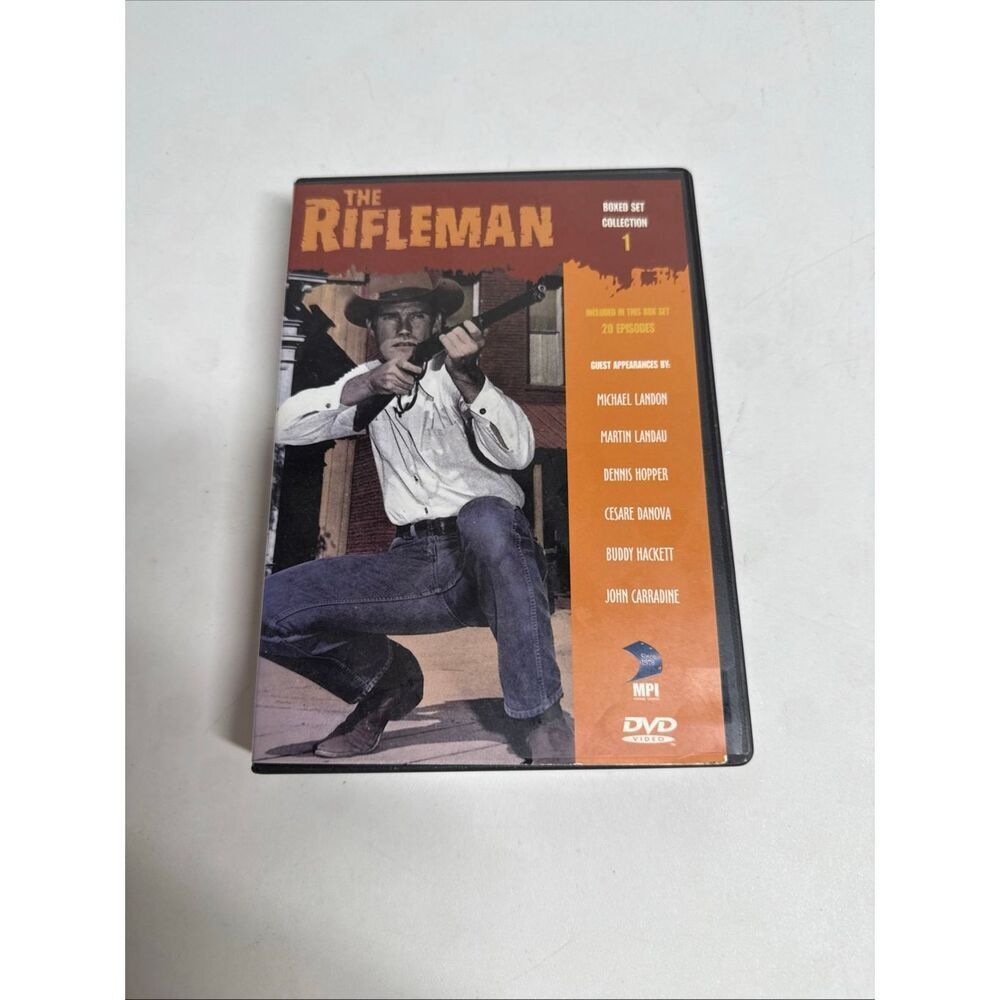 The Rifleman Boxed Set Collection 1 / 4 Disc DVD Chuck Connors Johnny Crawford